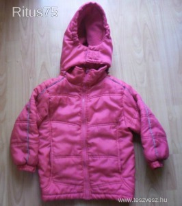 .Pink kapucnis kabát 4-5 éves kislányra. << lejárt 4629896 23 fotója