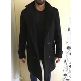 F&F férfi fekete meleg béléses szövetkabát télikabát elegáns kabát XL << lejárt 14621