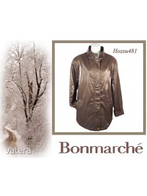BONMARCHE vékony béléses selyemfényű mutatós kabát 48/50-es 1Ft! << lejárt 311750