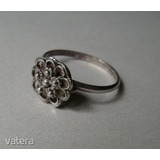 Régi filigrán ezüst virágos gyűrű, akár karácsonyra! - 1 Ft! << lejárt 259766