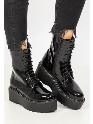 Goslaria fekete női platform cipő << lejárt 35536