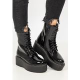 Goslaria fekete női platform cipő << lejárt 35536