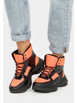 High-top bryana narancssárga női sneakers << lejárt 698208