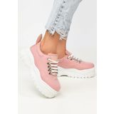 Celeste rózsaszín telitalpú sneakers << lejárt 525094