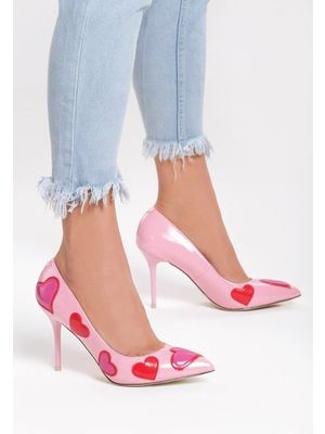 Love rózsaszín magassarkú cipők << lejárt 294273