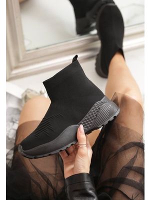 High-top laversa fekete női sneakers << lejárt 286513