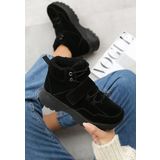 High-top jara fekete női sneakers << lejárt 668479