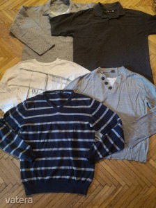 19 db-os márkás férfi ruhacsomag pulóverekkel M - L méretben eladó H&M, C&A << lejárt 6285491 32 fotója