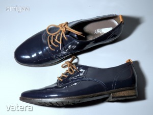 JENNY ARA Luftpolster fűzős, lakk komfort cipő 40 -es - Sötétkék - ÚJSZERŰ << lejárt 948895 62 fotója
