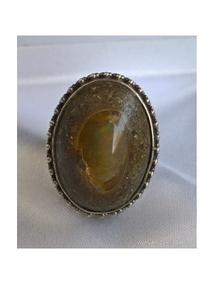 Etióp opál ezüst gyűrű - 56-os ÚJ! AKCIÓ! << lejárt 327590