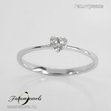 EF061 14k 0,12ct Gyémánt Eljegyzési Gyűrű rendelés << lejárt 92495