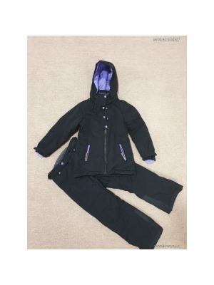 H&M fekete lányka téli kabát+nadrág 134-es 8-9 éves << lejárt 639855