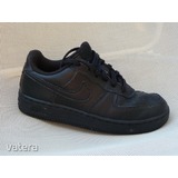 Nike Air Force1 szuper fekete bőr cipő << lejárt 222428
