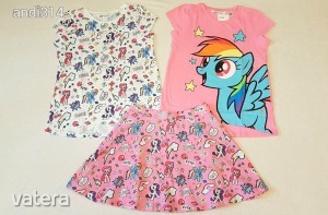 Új H&M My Little Pony pólók + szoknya 134-140 << lejárt 1044955 45 fotója