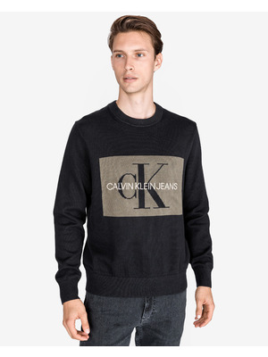 Calvin Klein Iconic Monogram Pulóver Fekete << lejárt 201857