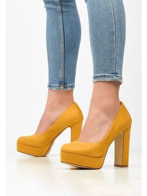 Silk i sárga magassarkú cipők << lejárt 105616