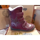 D.D. Step gyerek lány bélelt bőrcipő 31-36 Red AKCIÓS!!! << lejárt 896787