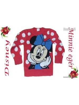 Disney-Minnie egér mintás pulóver 110-es méretben (4-5 év) << lejárt 613619