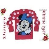 Disney-Minnie egér mintás pulóver 110-es méretben (4-5 év) << lejárt 613619