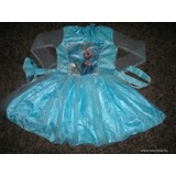 Álomszép alkalmi Frozen hercegnő Jégvarázs tüllös ruha 122-128 << lejárt 791293