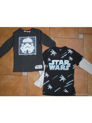128-134-es,Star wars-os,eredeti,hibátlan kisfiú pólók << lejárt 325768