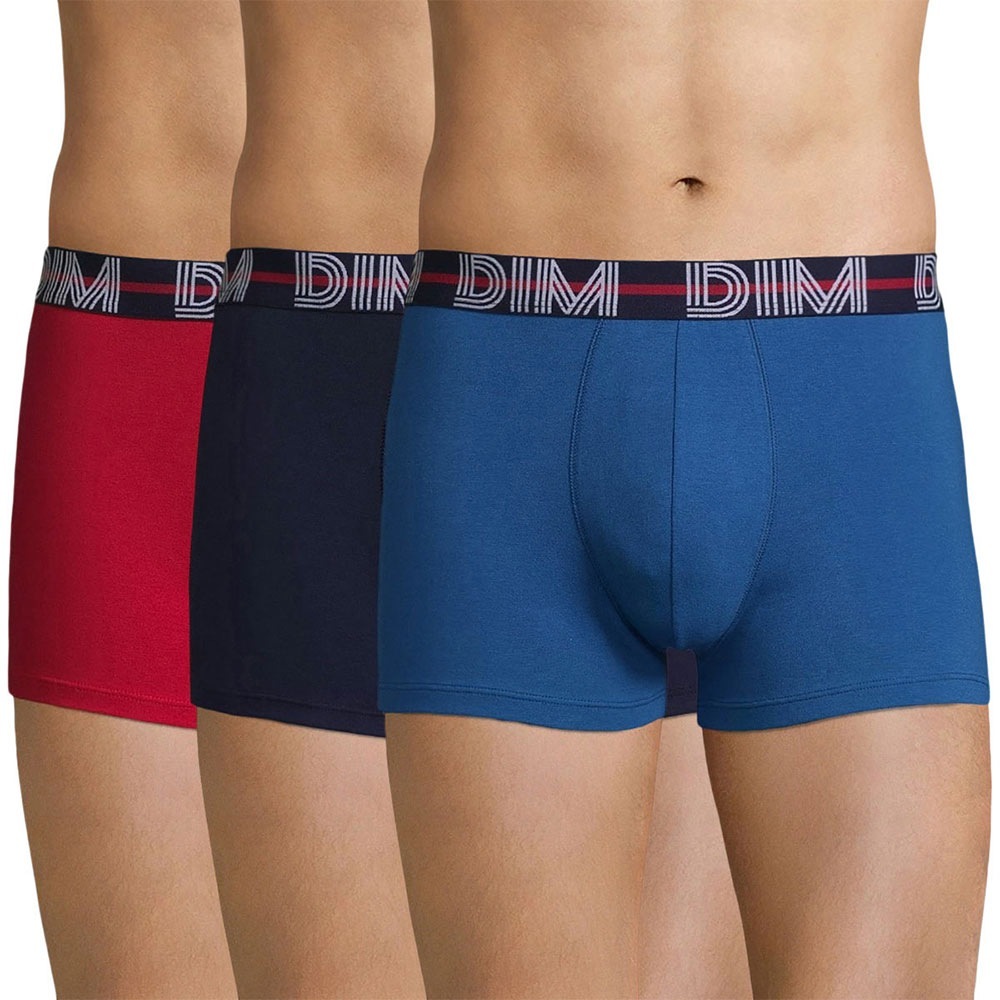DIM férfi boxeralsó színes, 3 db 1 csomagban fotója
