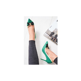Selinia zöld magassarkú cipők << lejárt 99299