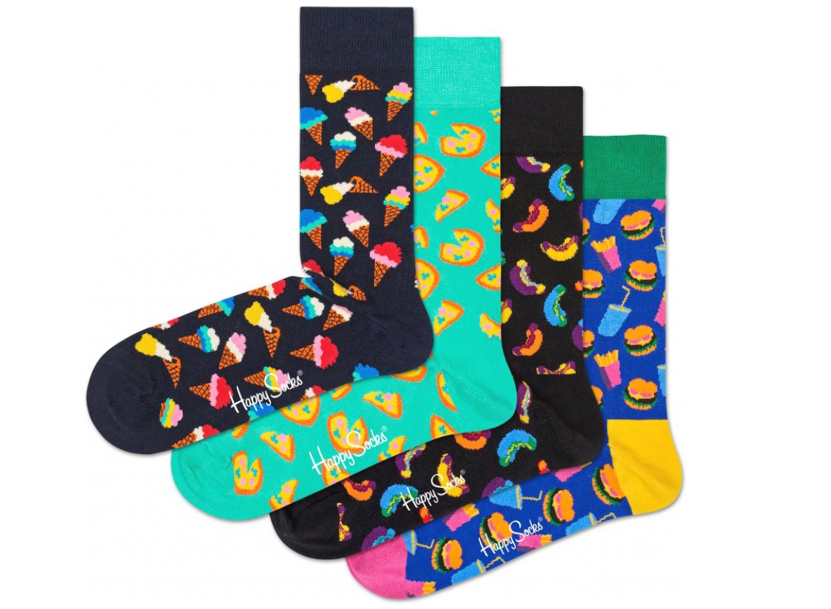 Happy Socks Junkfood Zokni 4 pár Többszínű << lejárt 6991749 33 << lejárt 7332752 95 fotója