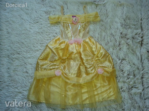 Gyönyörű Disney csillogó tüllös BELLE hercegnő jelmez , 5-6 év , 110-116 << lejárt 3431270 56 fotója
