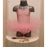 Rózsaszín balettruha virágos fejdísszel 7-8 év Katz (659) << lejárt 445690