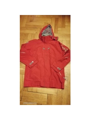 TRIBORD kamasz fiú 12évesre-vízhatlan,kapucnis piros színű dzseki -kabát ,esőkabát << lejárt 39031