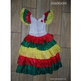 csodaszép 104-110-116-os mexikói táncosnő jelmez E11 1674 << lejárt 686126