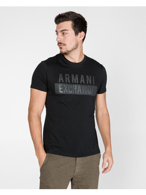 Armani Exchange Póló Fekete << lejárt 126010