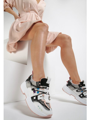 Bright rózsaszín telitalpú sneakers << lejárt 299157
