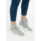 High-top tamika szürke női sneakers << lejárt 213088