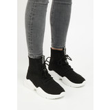 High-top tamika fekete női sneakers << lejárt 591128