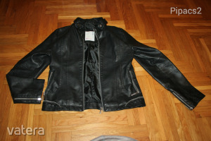 Fekete, műbőr, újszerű, divatos dzseki, M << lejárt 7307881 51 fotója
