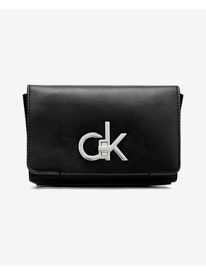 Calvin Klein Crossbody táska Fekete << lejárt 814257