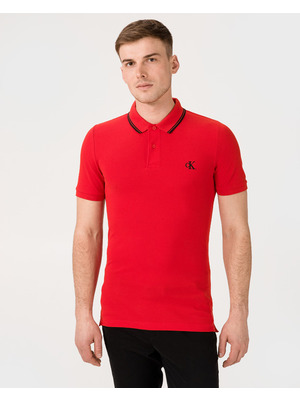 Calvin Klein Essentials Teniszpóló Piros << lejárt 212993