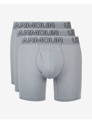 Under Armour Charged Cotton® Stretch 6” Boxeralsó 3 db Szürke << lejárt 135949