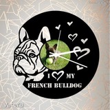 Francia bulldog óra 2, egyedi órák << lejárt 90141