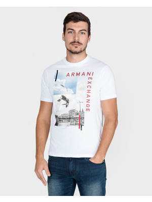 Armani Exchange Póló Fehér << lejárt 518097