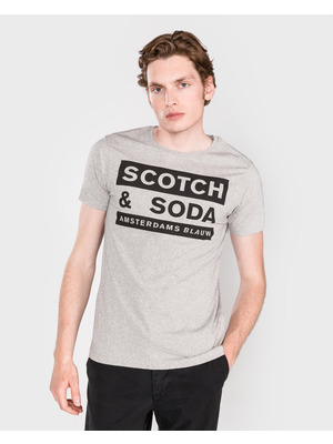 Scotch & Soda Póló Szürke << lejárt 711006