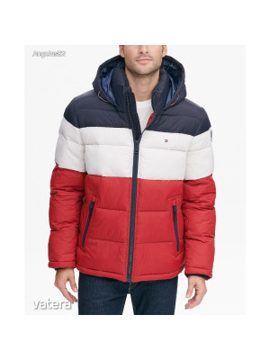Tommy Hilfiger férfi, minőségi téli dzseki,kapucnis,eredeti,új,XL-es méret << lejárt 628532