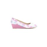 Quilla lila platform cipők