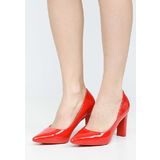 Granisa piros magassarkú cipők