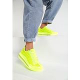Ginoa zöld neon női sneakers