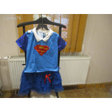 1809. Kiegészítő csomag Supergirl jelmezhez kislányoknak