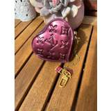 LV szív alakú pénztárca, aprótartó, kulcstartó