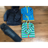 122-es márkás fiú ruhacsomag (George kabát, Tchibo pulcsik, H&M farmer) << lejárt 658308